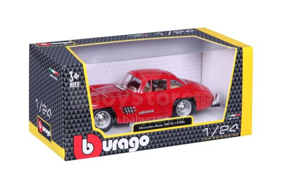 BBURAGO automašīna 1/24 Mercedes Benz 300 SL 1954, 18-22023