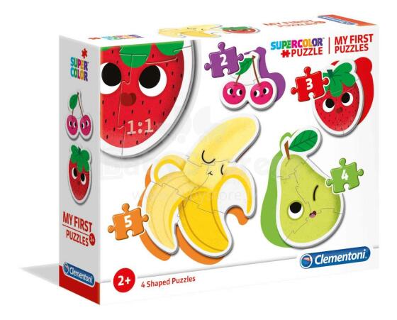 Clementoni My First Puzzle Fruit Art.20815  Набор первых пазлов