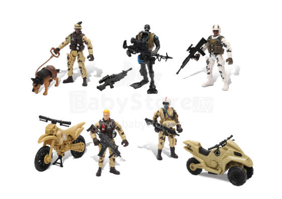 CHAP MEI patruļas figūru komplekts Soldier Force, 545007