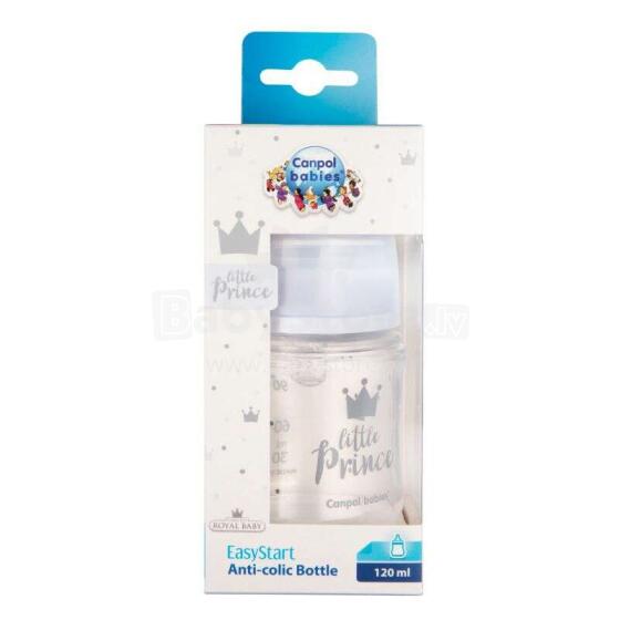 Canpol baby PP Easy Start ROYAL BABY Art.35/233 Blue anti-colic bottle 120ml