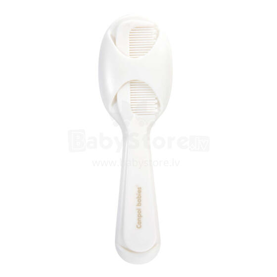 Canpol babies mazuļu suka un ķemmīte Infants 56/160_whi