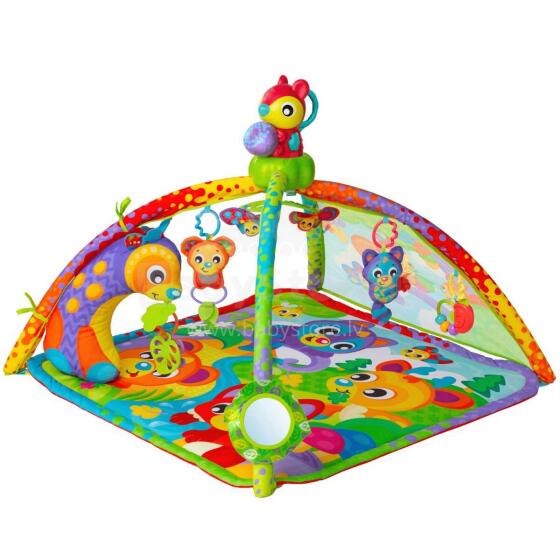 PLAYGRO aktivitāšu paklājs ar melodijām  Woodlands, 0186993