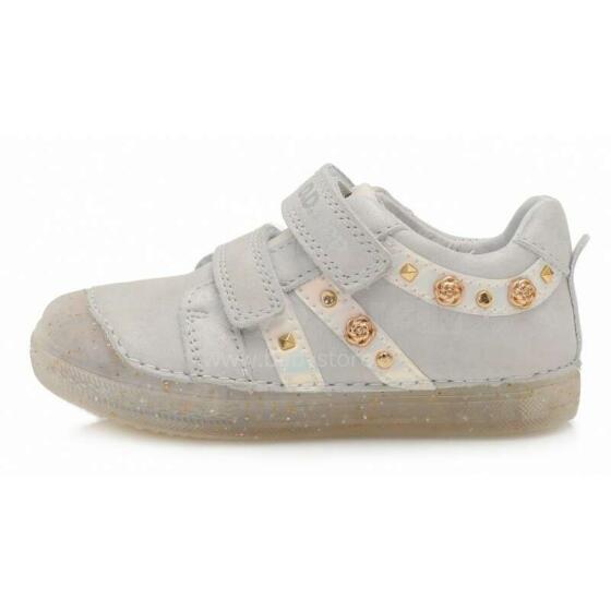 D.D.Step (DDStep) Art.04968M White  Экстра удобные и легкие  ботиночки для девочек