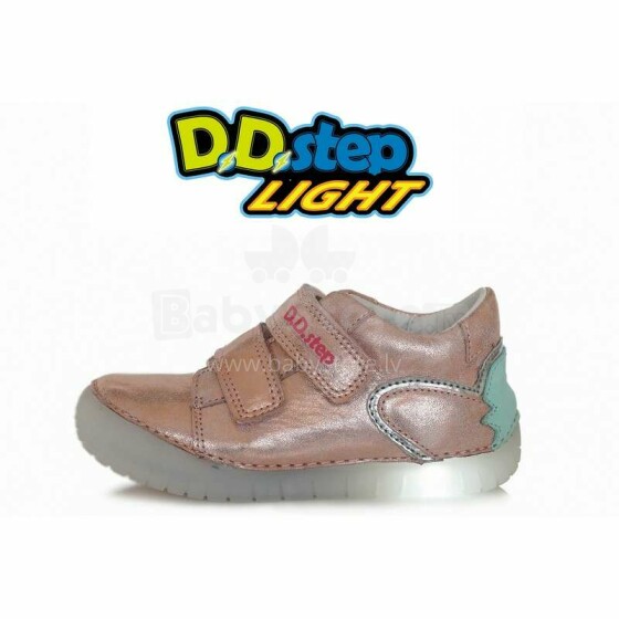 D.D.Step (DDStep) Led Art.	05018AL	Pink   Экстра удобные и легкие  ботиночки для девочки