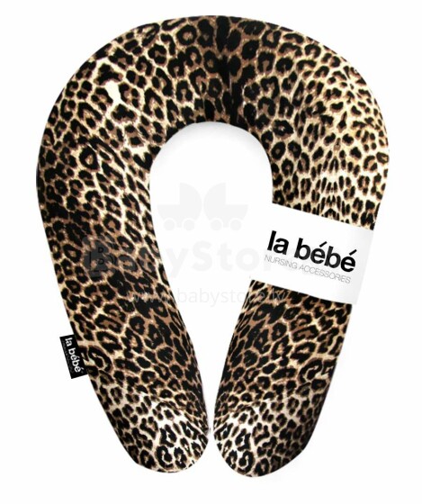 „La Bebe ™“ prigludusi medvilnės slaugos motinystės pagalvė, Nr. 13048 „Jungle Edition“ liūto pasaga, skirta maitinti / miegoti / nėščia 20x70 cm