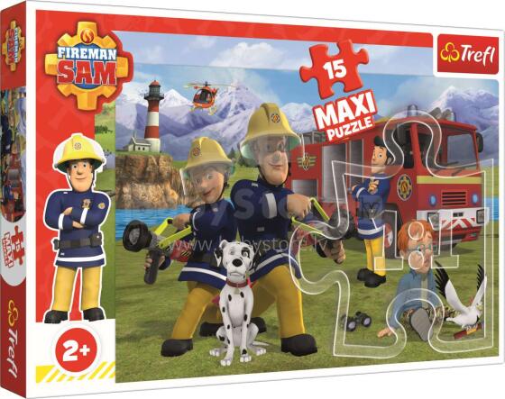 TREFL Puzle 15 Fireman Sam