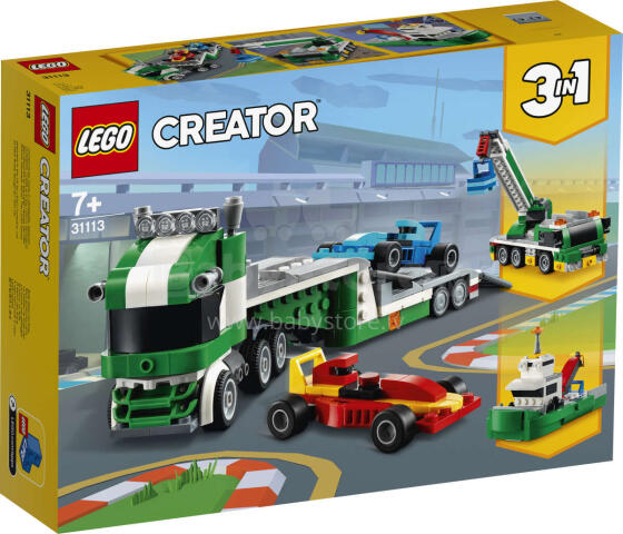 31113 LEGO® Creator Sacīkšu auto pārvadātājs