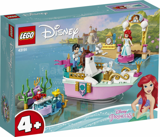 43191 LEGO® Disney Princess™ Arielas svinību laiva
