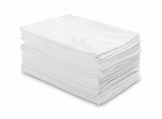 Sensillo Flannel Diapers Art.130864 White Пеленка фланелевая ,60x80 см,1 шт.