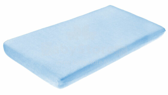 Sensillo Waterproof Sheet  Art.130872 Blue  Ūdensnecaurlaidīgs  palags ar gumiju,120х60см