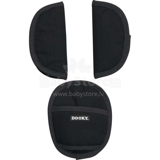 Dooky Universal Pads Black вкладыши для детского автомобильного кресла