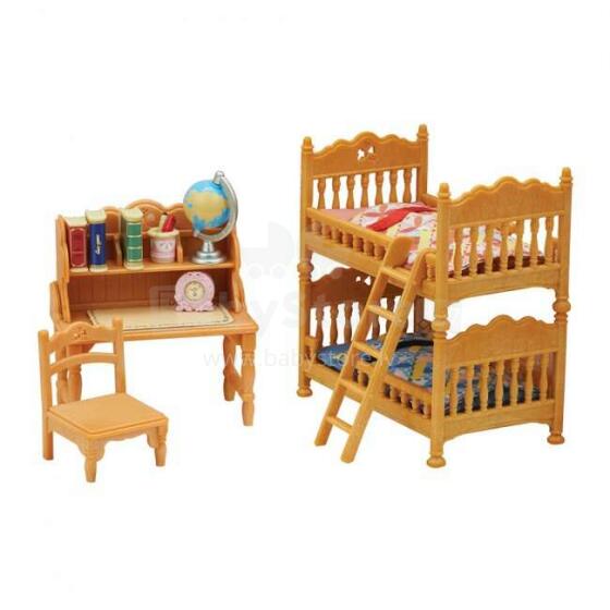 Sylvanian Art.5338SYL Bērnu guļamistabas rotaļu komplekts.