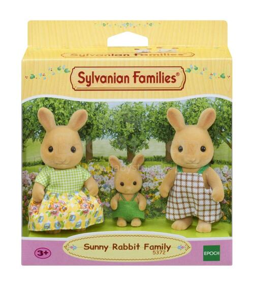 Sylvanian Art.5372 Saules Zaķu ģimene (3 figūras)