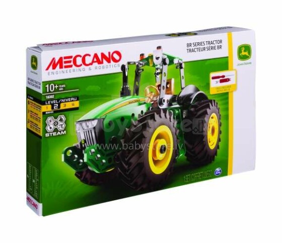 MECCANO konstruktors John Deer 8R traktors, 6044492
