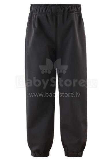 LASSIE Bikses Softshell Miry Black 722701-9990 104