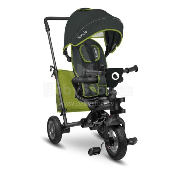 Lionelo Tris Art.131605 Green Lime   Детский Трехколесный велосипед 2in1