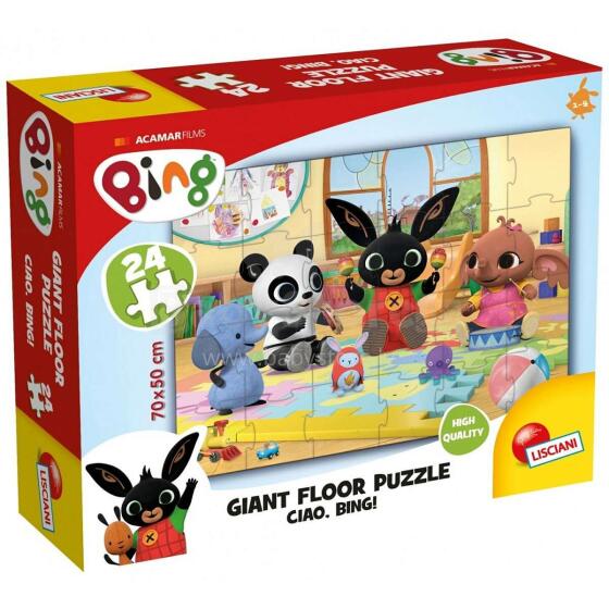 Lisciani Giochi Maxi Puzzle Bing Art.74716  Liela puzle,24 gab