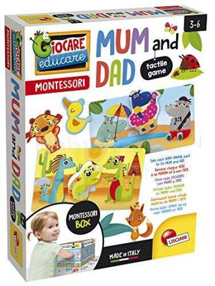 Lisciani Giochi Monstessori Family Art.EX85613  Монтессори Семья