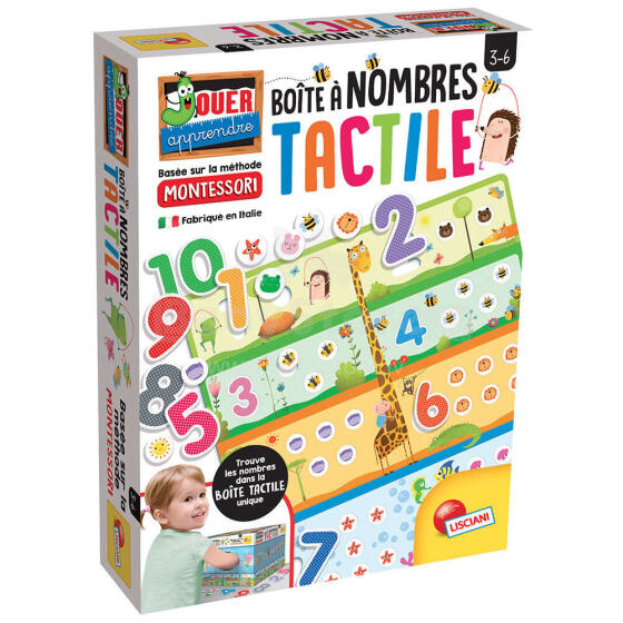 Lisciani Giochi Monstessori Numbers Art.EX72453  Монтессори Цифры
