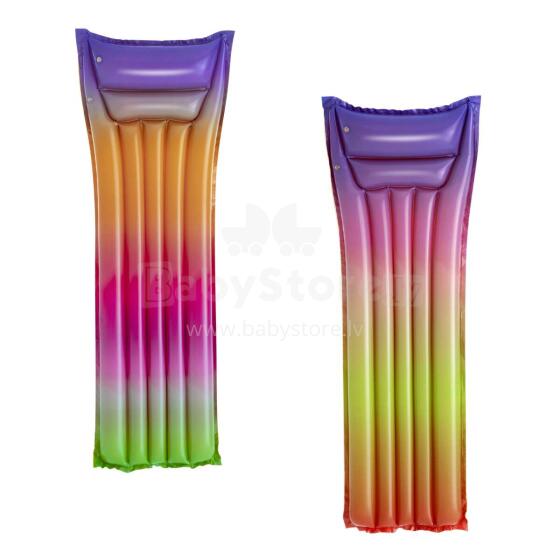 BESTWAY piepūšamais matracis Rainbow, 1.83m x 69cm, dažadas, 44041