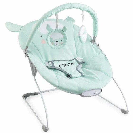 Momi Bouncer Glossy Lama Art.BULE00005 Modern rocking chair with music and vibration