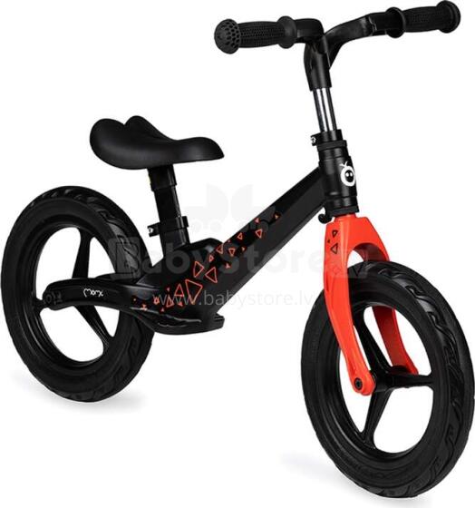 Momi Balance Bike Ulti Art.131984 Black Triangle Balansa velosipēds