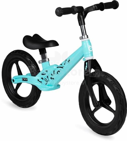 Momi Balance Bike Ulti Art.131987 Turquoise Arrow  Детский велосипед - бегунок с металлической рамой
