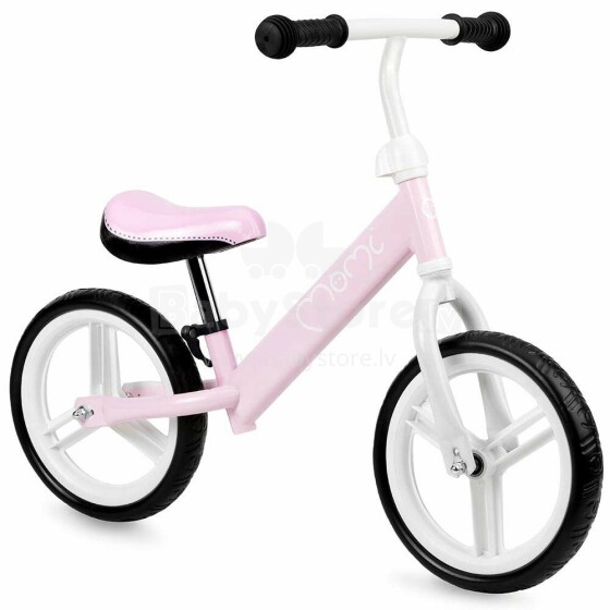Momi  Balance Bicycle Nash Art.131997 Pink Детский велосипед - бегунок с металлической рамой