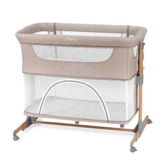 Momi Smart Bed  Art.LOZE00001 Beige  Bērnu gultiņa/šūpulītis 4 in 1