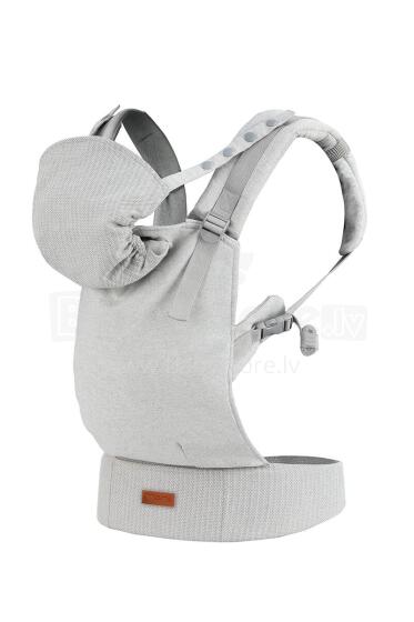 Momi Collete  Art.132042 Grey  Сумка переноска кенгуру 2 в 1 ( 3,5 до 20 кг)