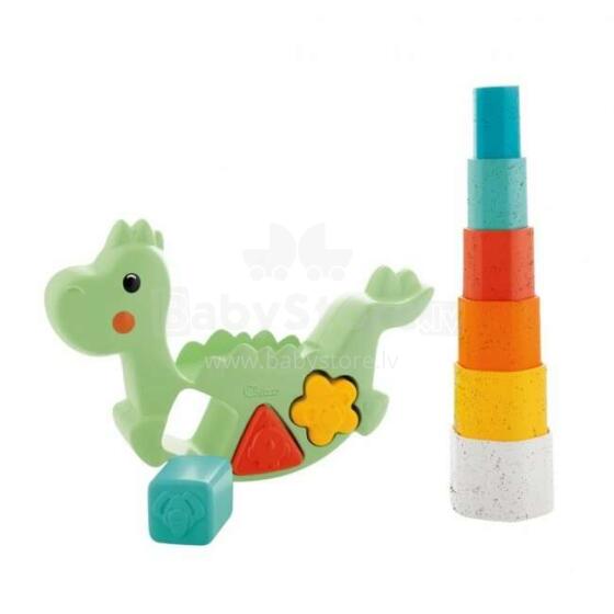 Chicco Rocking Dino Art. 10499.10 Развивающая игрушка 2 в 1