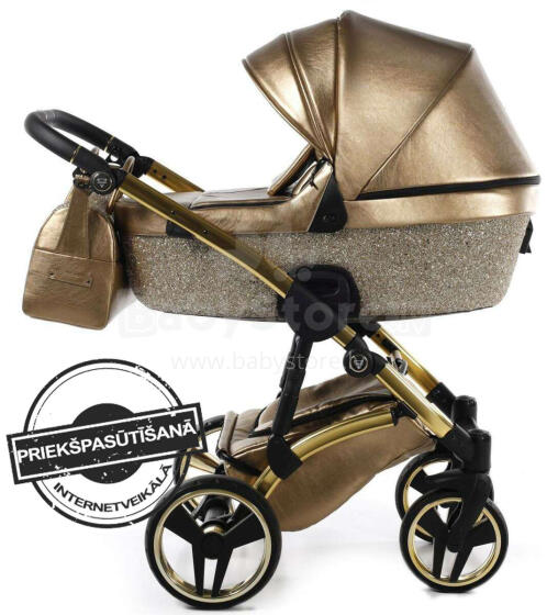 Junama Glitter Art.JG-04 Bērnu universālie ratiņi (rati) 2 vienā