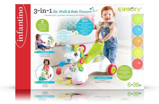 INFANTINO Braucamrīks 3in1