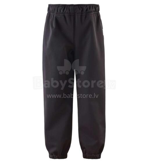 LASSIE Bikses Softshell Miry Black 722701-9990 128