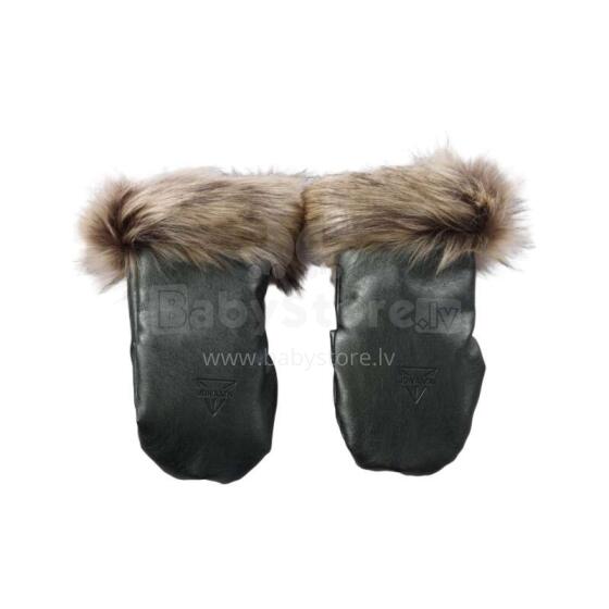 Junama Glitter Gloves  Art.132206 Green Silta roku mufta-cimdi