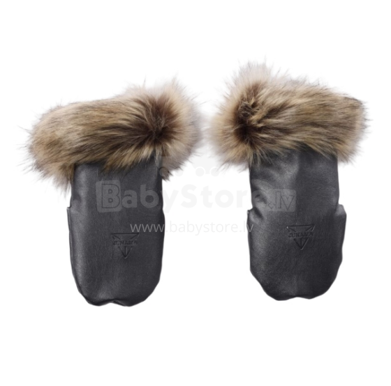 Junama Glitter Gloves  Art.132208 Grey Теплая муфта-рукавицы для рук