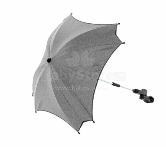 Junama Umbrella Art.132245 Grey  Universālais ratu saulessargs/lietussargs ratiņiem