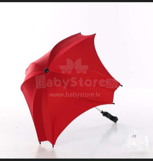 Junama Umbrella Art.132250 Red  Universālais ratu saulessargs/lietussargs ratiņiem