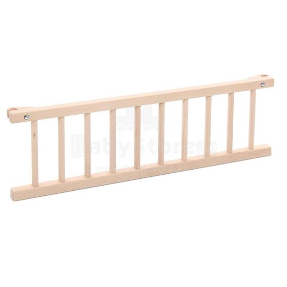 Kidsworld Wood Bed Rail Art.132313 Natural Bērnu gultas aizsargmala / aizsārgbarjera (86x27.5 cm)