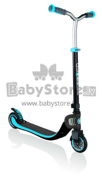 GLOBBER skrejritenis Flow 125 Foldable, black-blue, 473-101