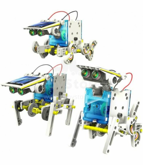 TLC Baby  Solar Robot 14 in1 Art.B8D1  Робот-конструктор на солнечных батареях 14 в 1