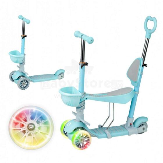 Qkids ILI Scooter Art.HUBA00015 Blue Skrejritenis 3 in1