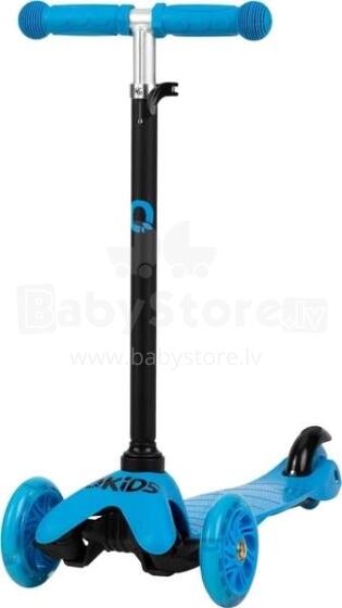 Qkids Lumis Scooter Led  Art.HUBA00004 Детский трёхколёсный самокат