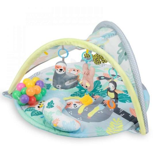 Qkids Playmat Jungle Art.MAED00005 attīstošais paklājiņš