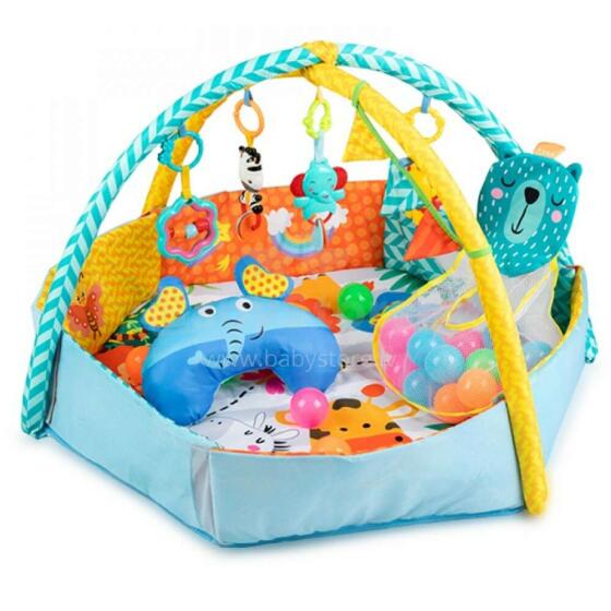 Qkids Playmat Multi Art.MAED00003 attīstošais paklājiņš
