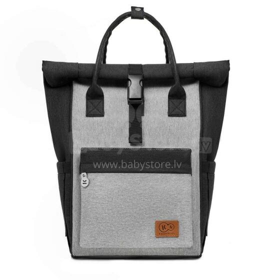 KinderKraft Moonpack Art.KAMOON00GRY0000 Black Сумка-органайзер для мамы