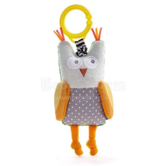Taf Toys Busy Owl Art.132534 Rotaļlieta piekārināma ratiem ar vibrāciju Pūce