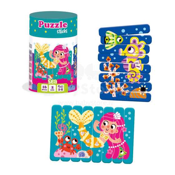 Roter Käfer Puzzle Sticks Art.RK1090-03  Развивающий пазл-палочки  (Vladi Toys)