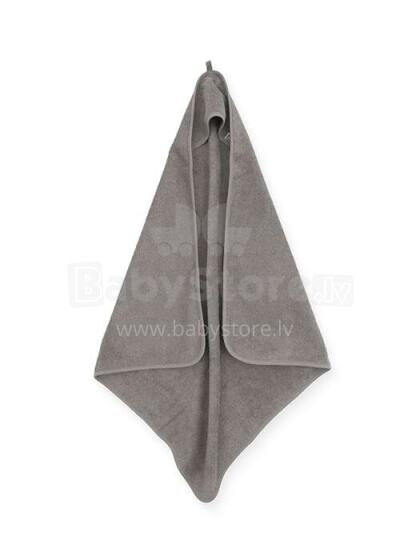 Jollein Bathcape  Art.534-514-00094 Storm Grey  Bērnu dvielis ar kapuci 75x75 cm