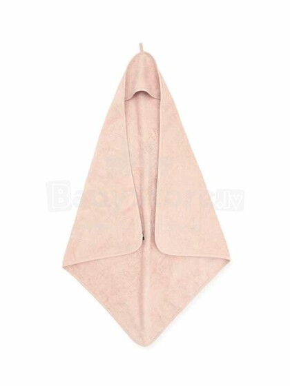 Jollein Bathcape  Art.534-514-00090 Pale Pink   Детское полотенце с капюшоном 75x75см